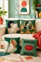 Bisou Patterned 4-Piece Throw Pillow Cover Set