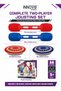 Jousting Challenge Set for Kids Ages 5+, 2 Inflatable Jousting Lances with Dual Handles and 2 Wooden Balance Boards for Two-Player Active Play, Balance and Coordination Family Match Game - 2