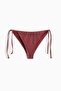 Cheeky Tie tanga bikini bottoms - 5