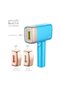 T14 IPL Laser Painless Hair Removal Device With AC SR Lamp 3℃ Cold Compress/5-Levels Sky Blue