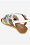 Sandale dama din piele multicolora - 4
