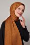 شوكولاتة - شال بني لامع مرصع بالألماس