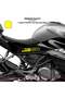 Cfmoto the hard sr sticker high quality foil 2 pcs sticker decal