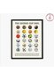 The World Cup Ball Evolution Gallery Wrapped Canvas | 40x60 cm | All FIFA World Cup Footballs 1930-2026 | 250GSM Cotton Canvas HD Print - 4