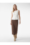 Crew Neck Slim Fit Peplum Blouse - 2