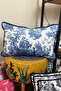 1 Pcs Digital Printed Decorative Double Sided French Peasant Pattern Throw Pillow Cover 30X50Cm - 2