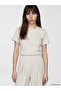 Lcw Eco Embroidered Soft Touch Women's T-Shirt