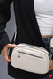 Riga Cream Women's Crossbody Bag |   Soft Textured, Multi-Compartment Daily Shoulder Bag ⭐ - 3