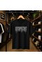 Fratternıty Printed 100% Cotton Oversize Loose Regular Fit Crew Neck T-Shirt