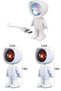 Ilkestor Astronaut Light Projector Rainbow Projection Night Lamp (14401) Gift - 2