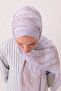 Women's French Silk Shawl Model Hijab Premium Shawl - 3