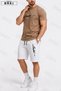 Limited Edition Printed Oversized Unisex T-Shirt & White Shorts Set