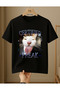 Cat Certified Freak Printed 100% Cotton Crew Neck Regular Unisex T-Shirt