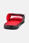 Men Houston Rockets Bar Slip On Slides, Black - 3