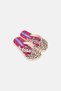 Toddlers Girl Safari Slip On Slippers, Multicolor - 2