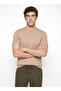 Mink Men's Crew Neck Slim Fit T-Shirt Ace091262933 - 2