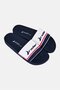 Men Full 86 Slip On Slides, Navy Blue - 4