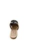 Women's Flat Thin Sole Straw Band Detailed Slippers - 7
