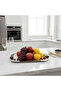 Luhpar Rectangle Stainless Steel Serving Tray with Wooden Handles - 43×33 cm - 3