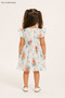 Girl's Thin Crepe Fabric Summer Dress - 2