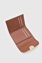Marine Suede Women's Wallet Beige - 5