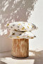 Yellow Butterfly Patterned Cotton Ranforce Fabric Zippered Pillowcase 2 Pieces 50X70 cm - 3