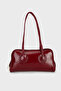 Patent Leather Look Fixed Strap Bag Bag Shk227 - 2