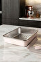 Stainless Steel Vacuum Storage Container, Oven and Cake Container 3 Lt Food Container Lunch Box - 2