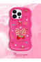 iPhone 13 Pro Max Compatible Case Camera Protector Red Silicone Couple Phone Case Strawberry Pattern - 2