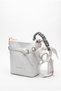 Lyra White Scarf Detailed Women's Shoulder Bag - 4