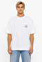 Unisex Women's Men's La Dolce Vita Logo Front Printed Oversized Thick Fabric Relaxed Fit T-Shirt - 2