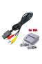كابل RCA لجهاز N64 لوحدة تحكم ألعاب Super Famicom SFC SNESG، محول خط AV لجهاز GameCube للصوت والفيديو - 7