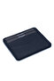 Navy Blue Unisex Leather Card Holder 0626K7N - 2