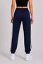 Women's Striped Elastic Waist Trackpants - 2
