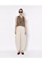 Women's Stone Shalwar Cut Balloon Pants with Gazi Stitching