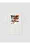 Gencc Quality Oval Collar Back to the Future Printed Men's T-Shirt - 8