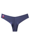 Lace Front - Laser Cut Stylish Brazilian Cut Panties 3-Pack W-4548 R2-4 - 5