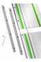 Sturdy Build, Track Saw Guide Rail Connector Set - Metal, No Power Needed, Home Improvement Tool ... - 8