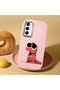Pink Silicone Case with Shock-Absorbing Camera Protection Compatible with Samsung Galaxy A05S - 2