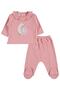 Nb26-01 Duck Embroidery 10-Piece Bodysuit Sets - Powder - 3