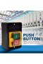 Industrial Push Button On-Off Switch Box, Start Stop Control Station, Black and Yellow - 8