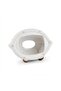 White & Brown Smiling Cloud Ceramic Napkin Holder – 23×15 cm - 5
