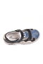 Navy Blue Denim White Boy's Casual Shoes - 4