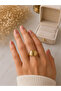 Gold Color Bomb Design Adjustable Women's Ring |   Modern Striped Stylish Ring - 2