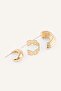 Women's 3-Piece Earring Set I1396Axns - 3