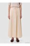 Lcw Modest Yellow 100% Cotton Skirt with Elastic Waist - 2