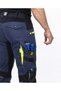 Work trousers in Cotton and Elastane, with reflective elements, 4XSTRETCH, with - 6