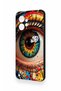 Redmi Note 12 4g Compatible Colorful Eye-Pop Pattern Silicone Case - 4