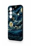 Tecno Spark 40 Pro Compatible Starry Night Pattern Silicone Case - 4