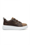 Zrc2653 - Premium Exclusive Men's Sneaker with Rubber Detail in Brown - 7